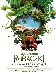 Plakat filmu Robaczki z zaginionej dżungli